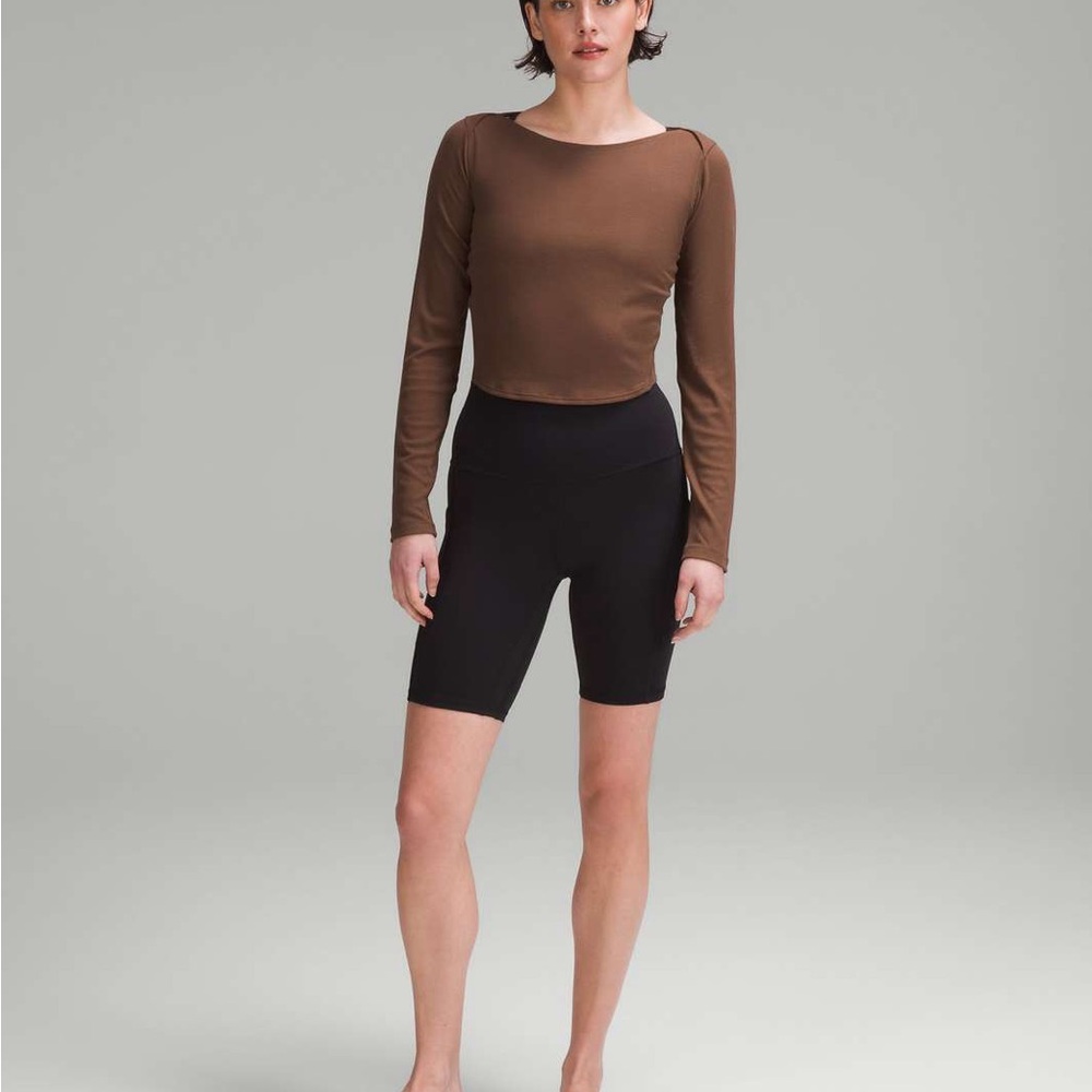 lululemon Modal Silk Twist-Back Yoga Long-Sleeve Shirt
Java